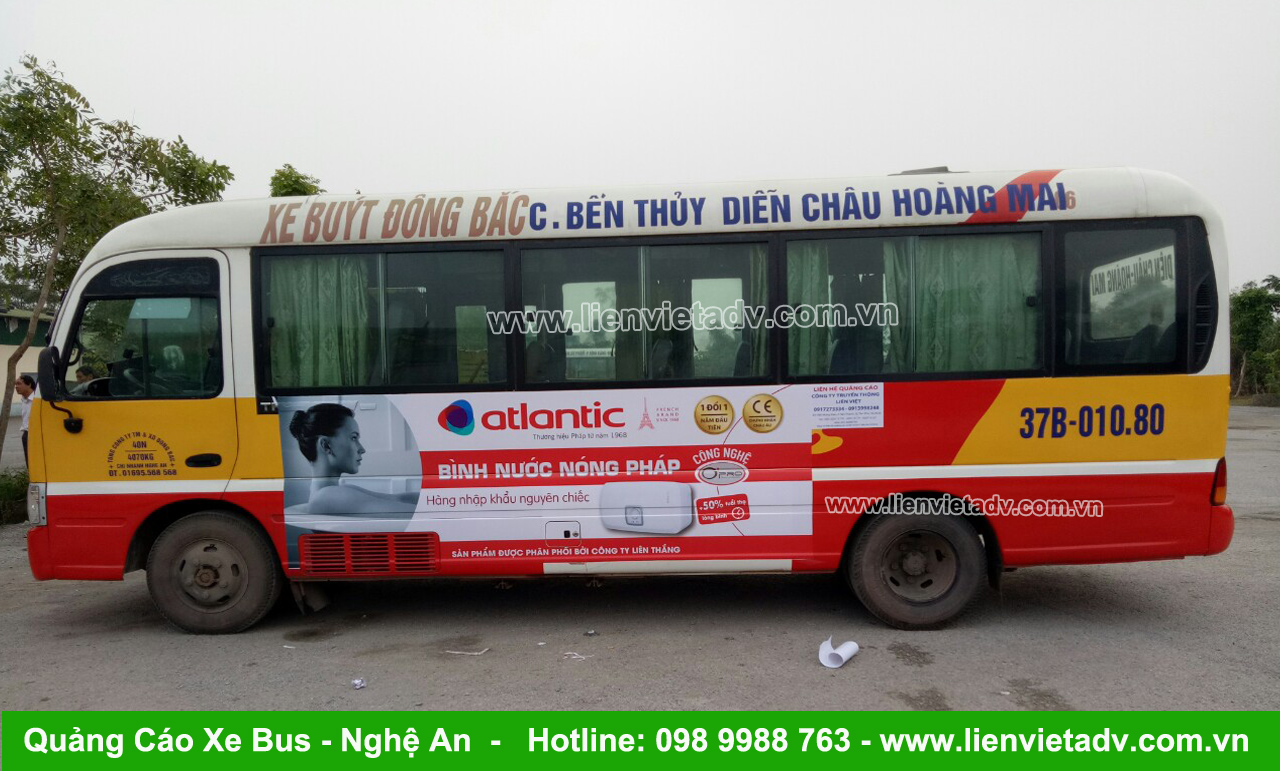 Quảng cáo xe Bus Nghệ An