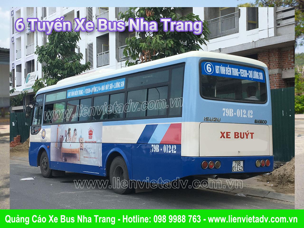 Quảng cáo xe Bus Nha Trang